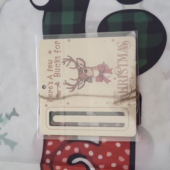 New Christmas Tree Money Holder Ornament - Picture 2 of 4